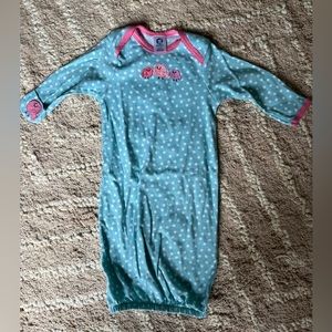 Gerber baby open feet sleeper